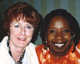 Florence Rita Rickards with Iyanla Vanzant