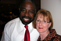 Florence Rita Rickards with Les Brown