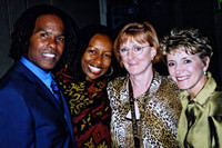 Michael Beckwith, Ricki Byers Beckwith, Florence Rickards and Mary Morrisey